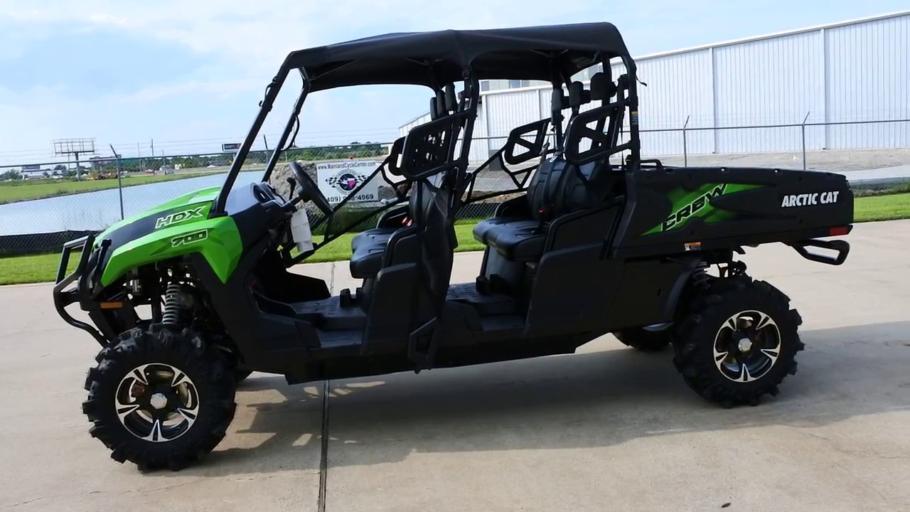 $14,299:  2017 Arctic Cat Prowler HDX Crew with Lift, Bumpers, Top and Upgraded Tires