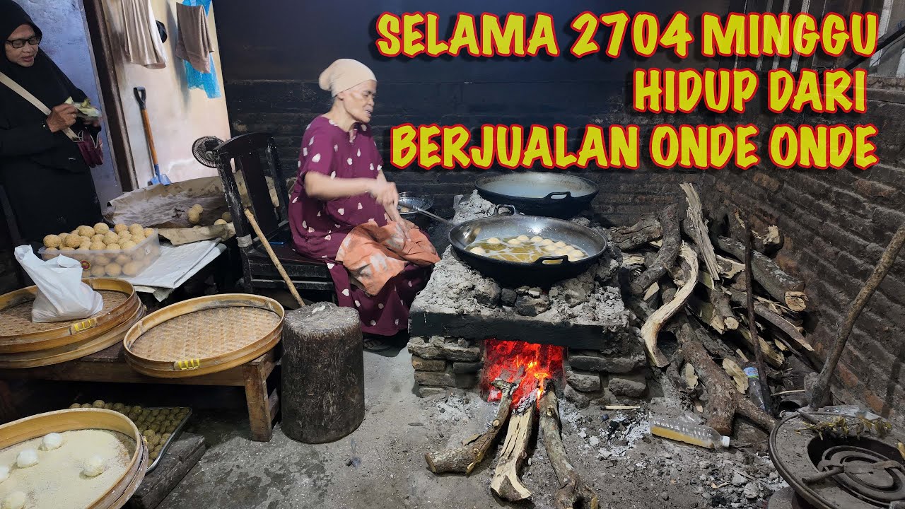 ONDE ONDE  MAYORITAS DI PASAR TRADISIONAL  JOGJA SUPPLIER NYA DARI ONDE ONDE MBAH SIMPING BANTUL