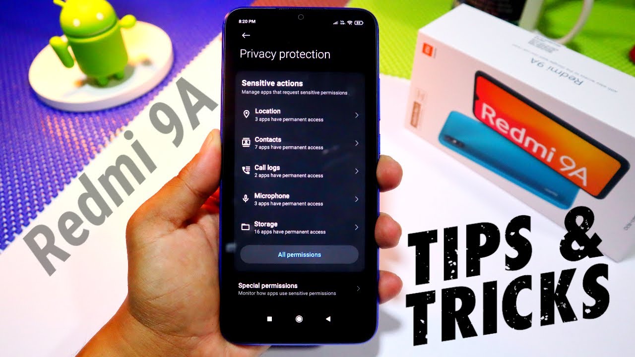 Redmi 9A Tips And Tricks | MIUI 12 | HINDI | Data Dock