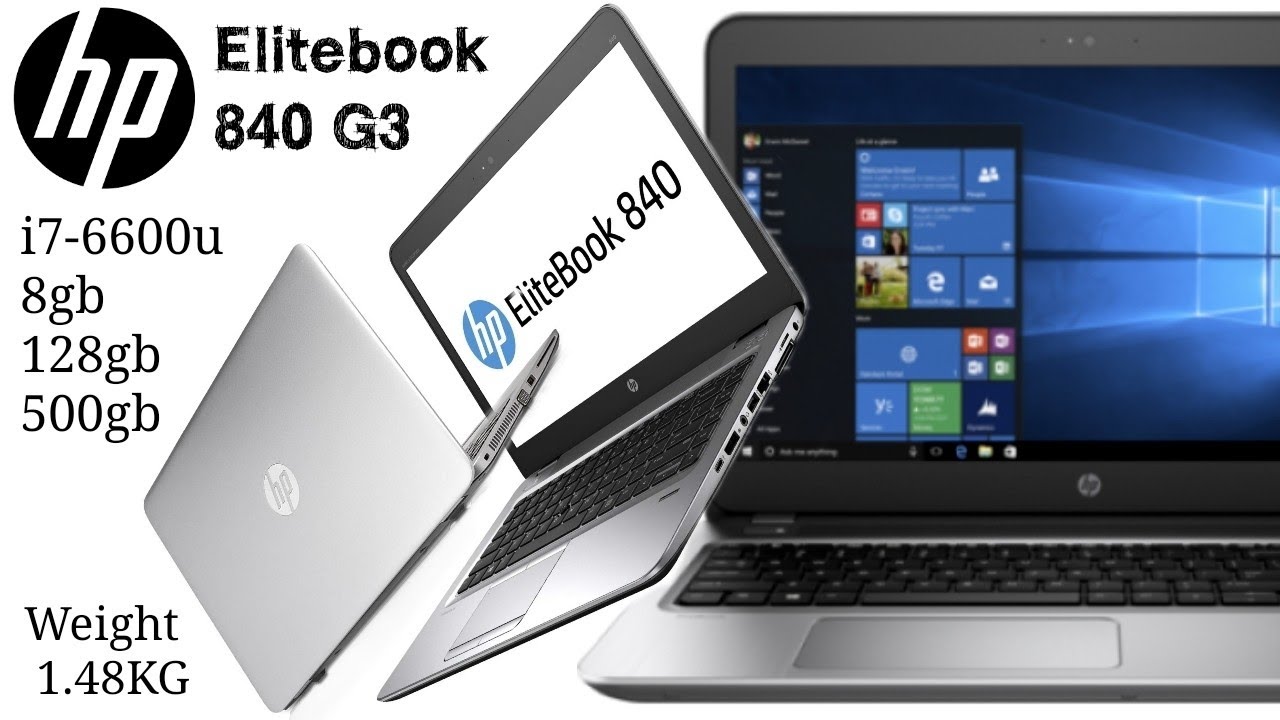 HP Elitebook 840 G3 i7-6600u Full review
