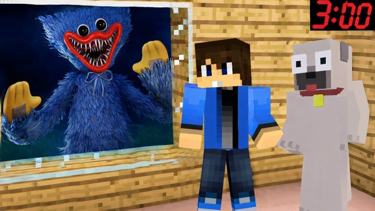 MIT KERES HUGGY WUGGY AZ ABLAKOMBAN A MINECRAFTBAN!