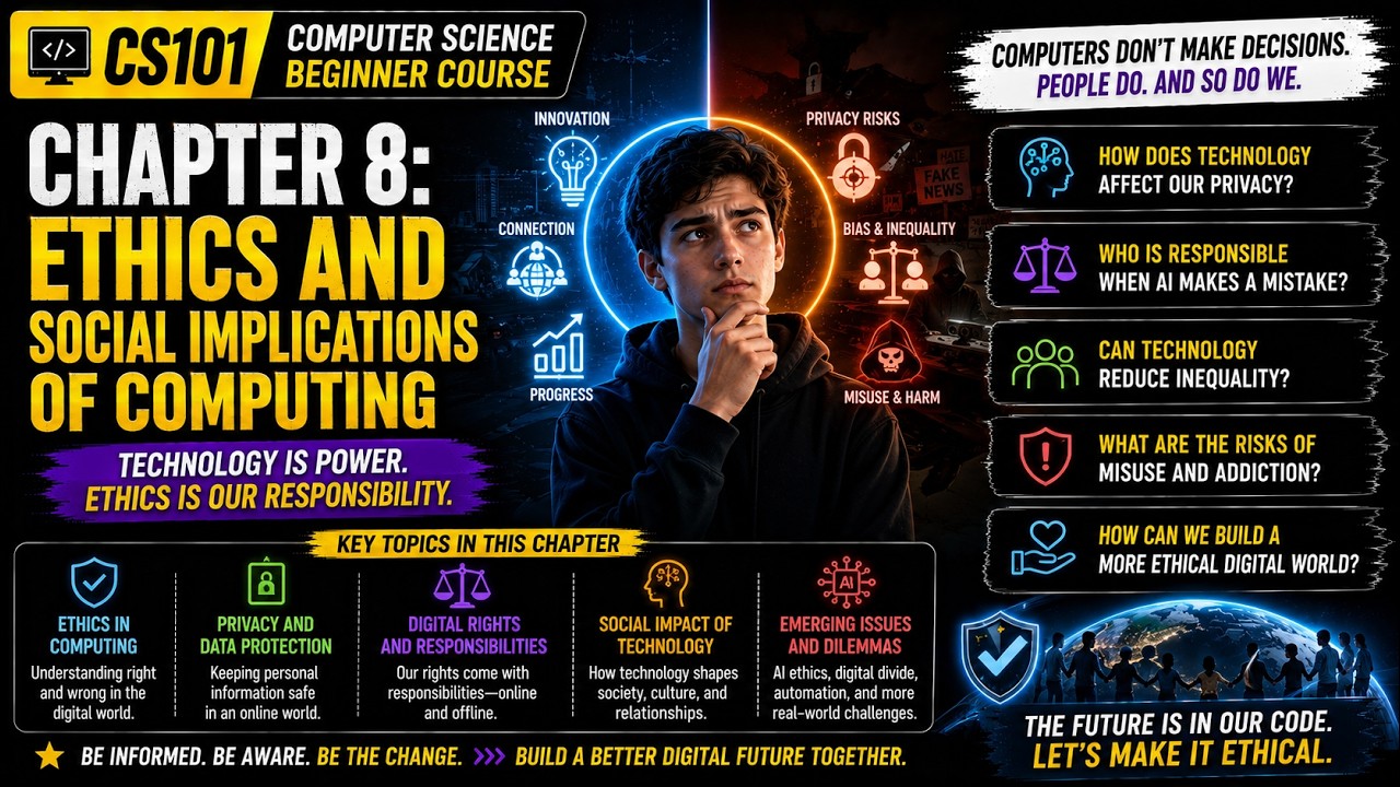 Chapter 8: Ethics and Social Implications of Computing | Computer Science