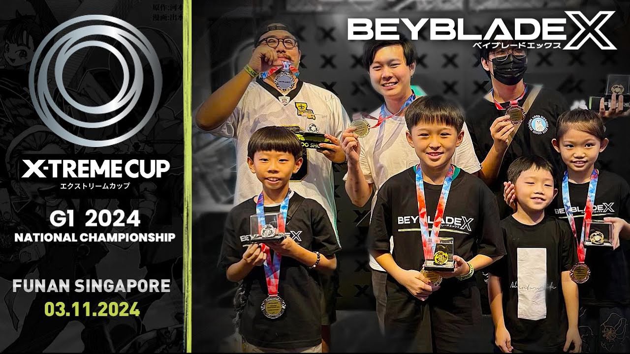 【公式G1大会】BEYBLADE X G1 X-TREME CUP SG 2024 JUNIOR/OPEN CAT FINALIST BATTLE | FUNAN | 3.11.24『ベイブレードx』