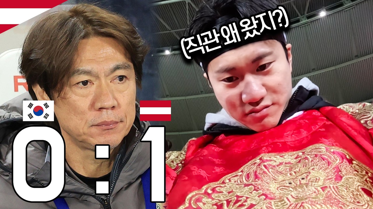 월드컵 앞두고 현타 오는 오스트리아전 직관기