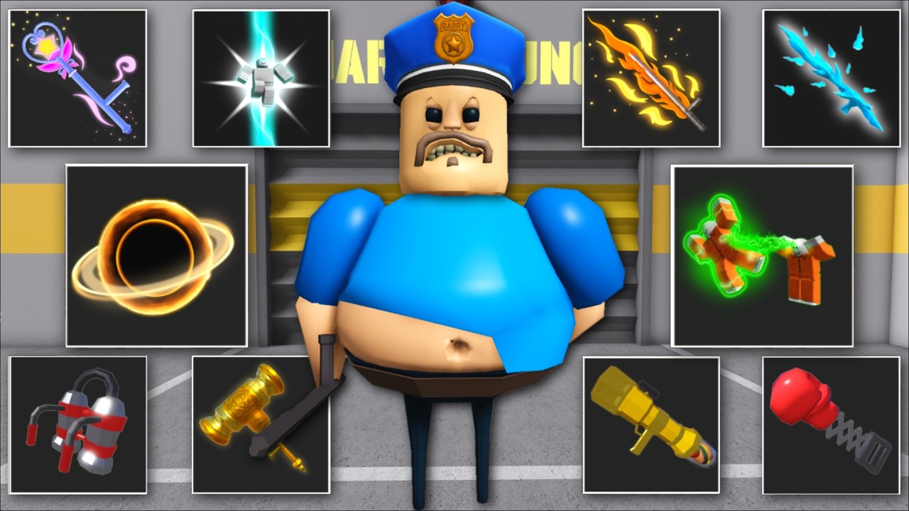 BARRYS PRISON RUN ROBLOX WALKTHROUGH Full Game