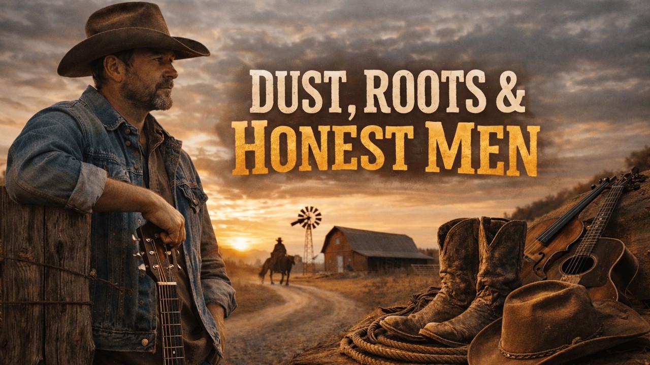 Dust, Roots & Honest Men | Authentic Traditional Country | Red Dirt, Roots & Honest Songs