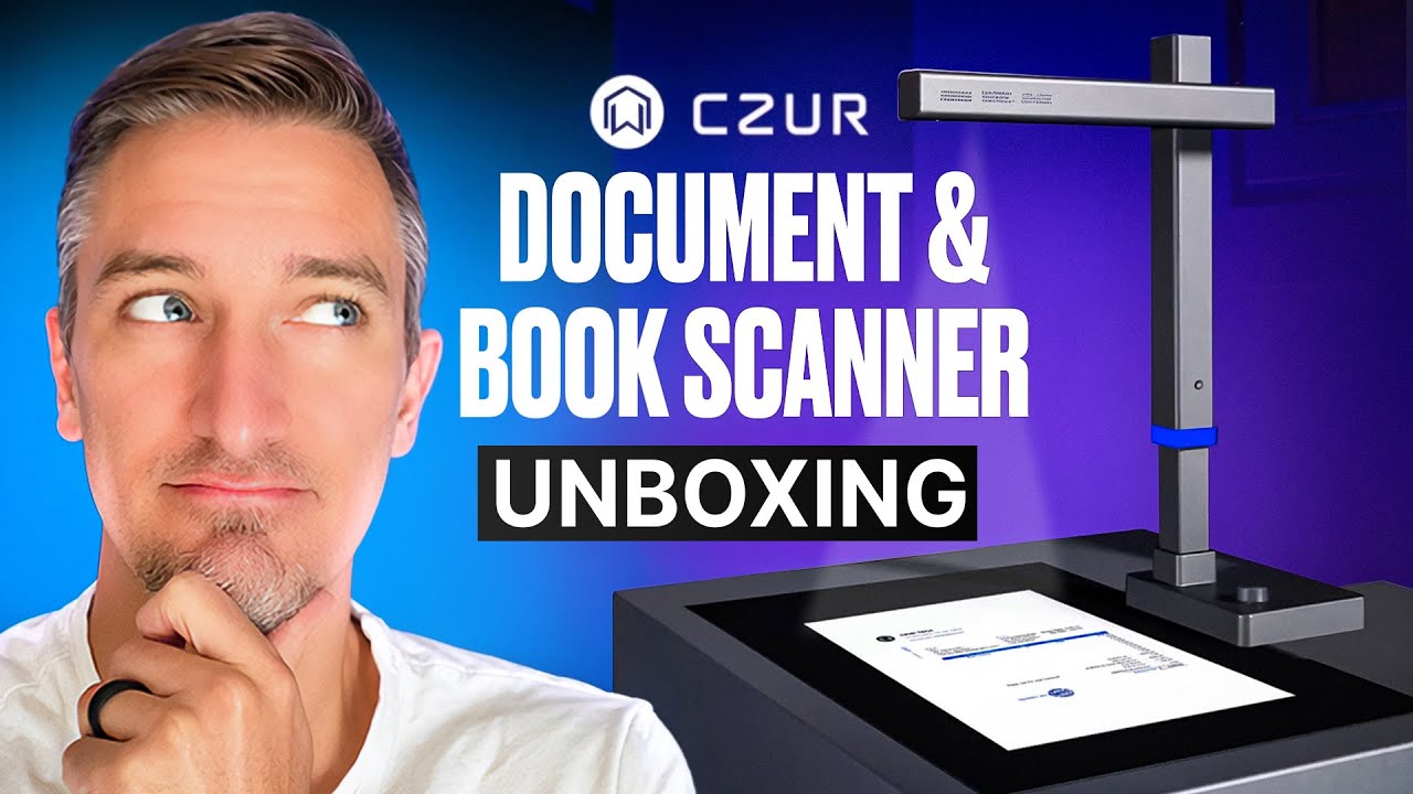 CZUR Shine Ultra Unboxing & Tutorial | Best Book Scanner for Educators & Content Creators
