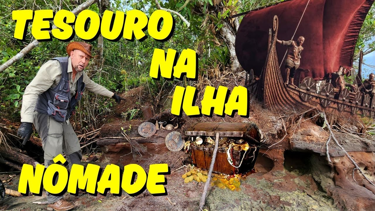 Quantos POVOS passaram por ESSA ILHA? Cheia de TESOUROS