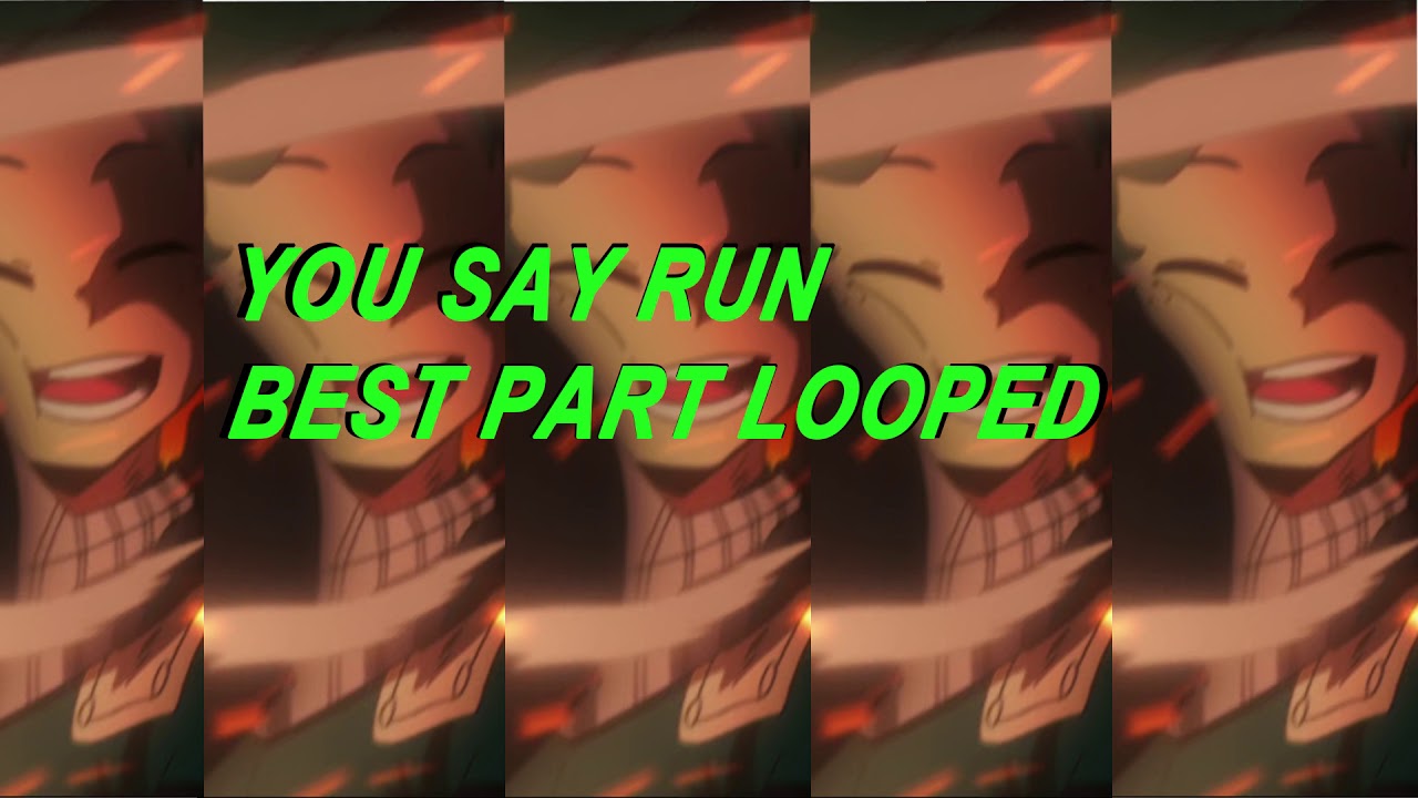 Boku no Hero Academia OST You Say Run best part looped