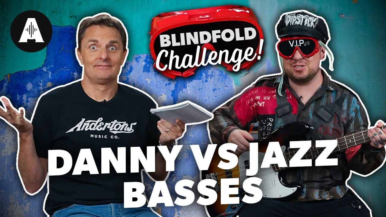 Jazz Bass Blindfold Challenge With Danny Sapko!