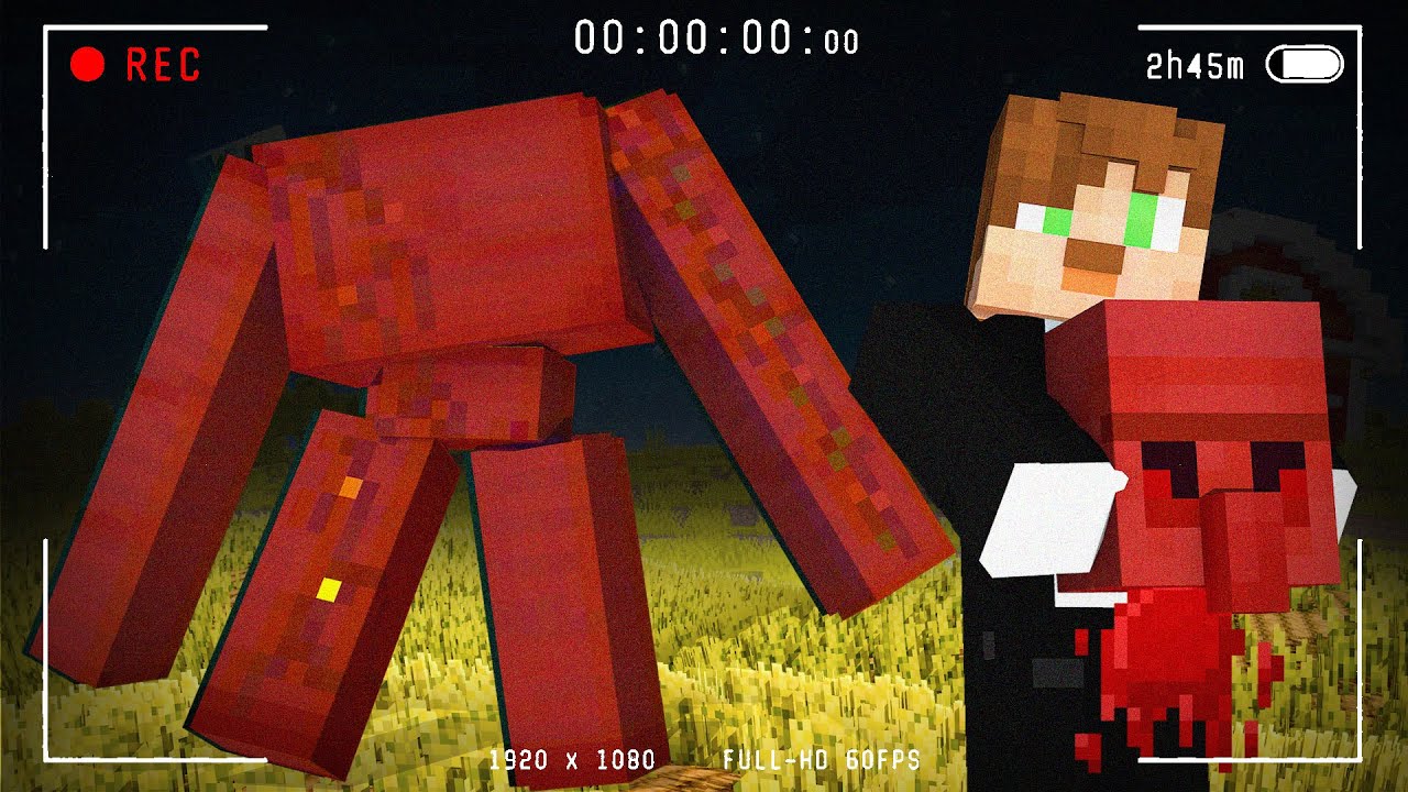 Minecraft EN TEHLİKELİ EFSANESİNİ GÖRDÜK *kanlı golem* 🔫