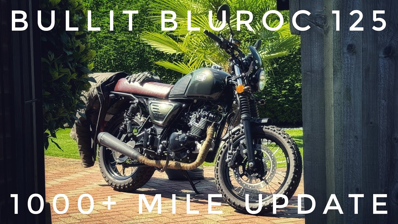Bullit Bluroc (Bluroc Legend) 125 - обновление 1000+ миль и прощание!