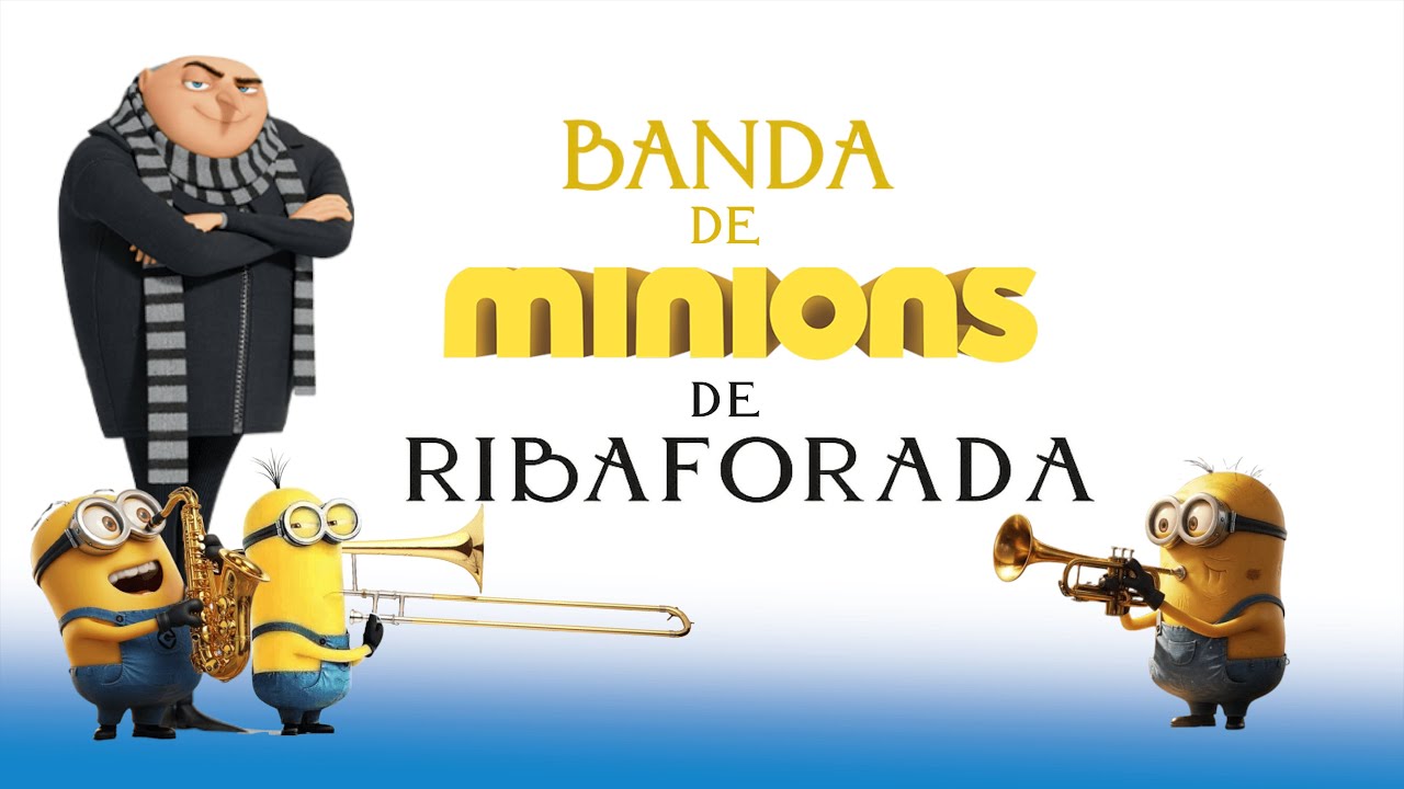 El dia de la Banda ı Banda de Minions de Ribaforada ı Fiestas de San Bartolomé 2025