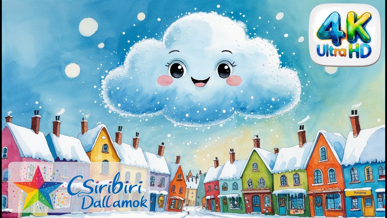 Esik a hó – Gyerekdal - Szabó Lőrinc megzenésített verse [4K]