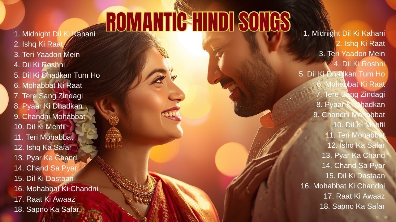 Romantic Hindi Love Songs 💕 Best Bollywood Melody | 90s Evergreen Love Hits Playlist