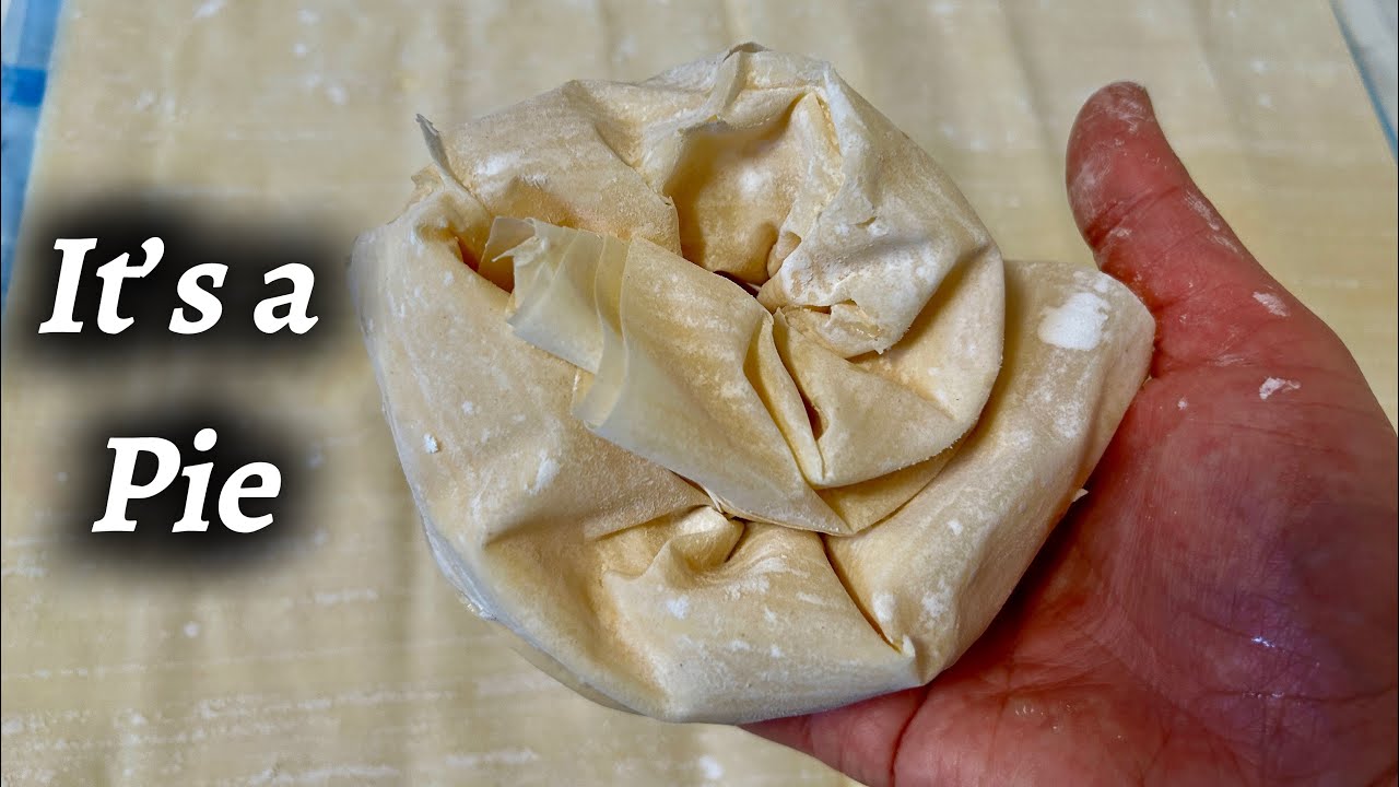 This Filo Cottage Cheese Pie Is Addictive - easy recipe for perfect result! 