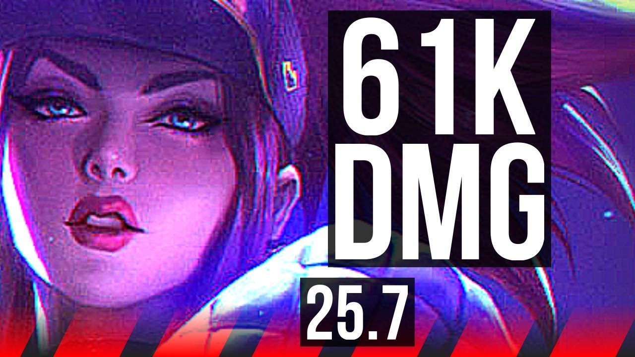 AKALI vs AMBESSA (TOP) | 61k DMG, 6 solo kills, Godlike | EUW Grandmaster | 25.7