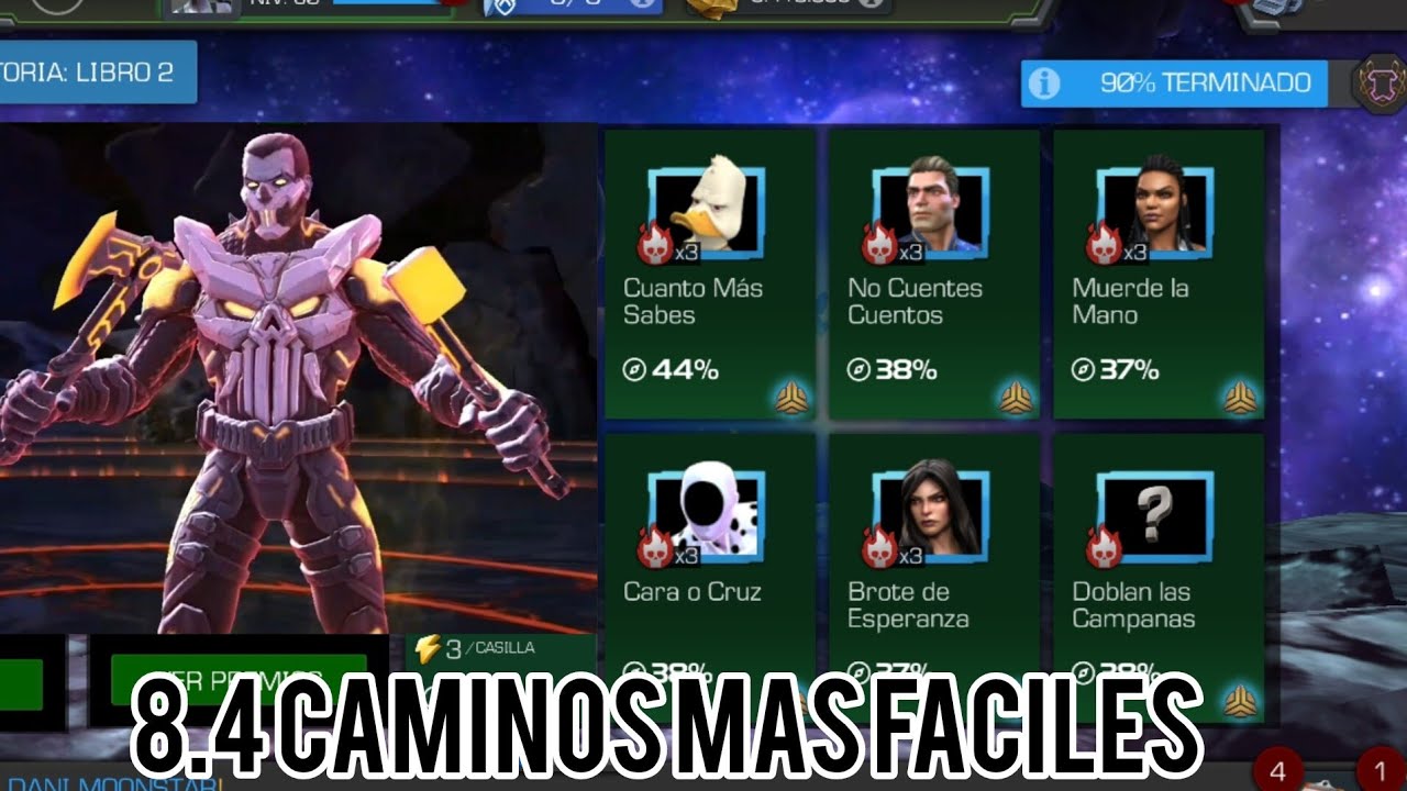 Guía para el Acto 8.4 Glykhan Nodos explicados y mejores atacantes MCOC