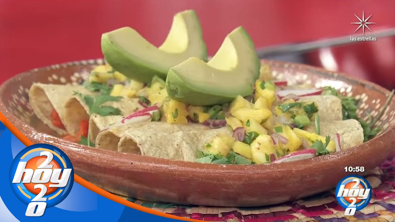 Lunes libre de carne: Tacos de zanahoria al pastor | Cocina con Natalia Delgado | Hoy