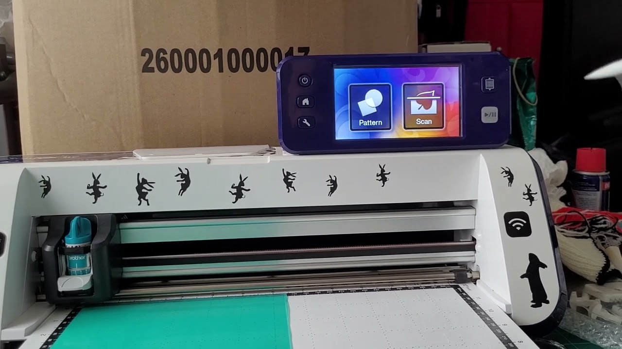 How to create knitting machine punchcards on a Brother Scan n Cut CM900