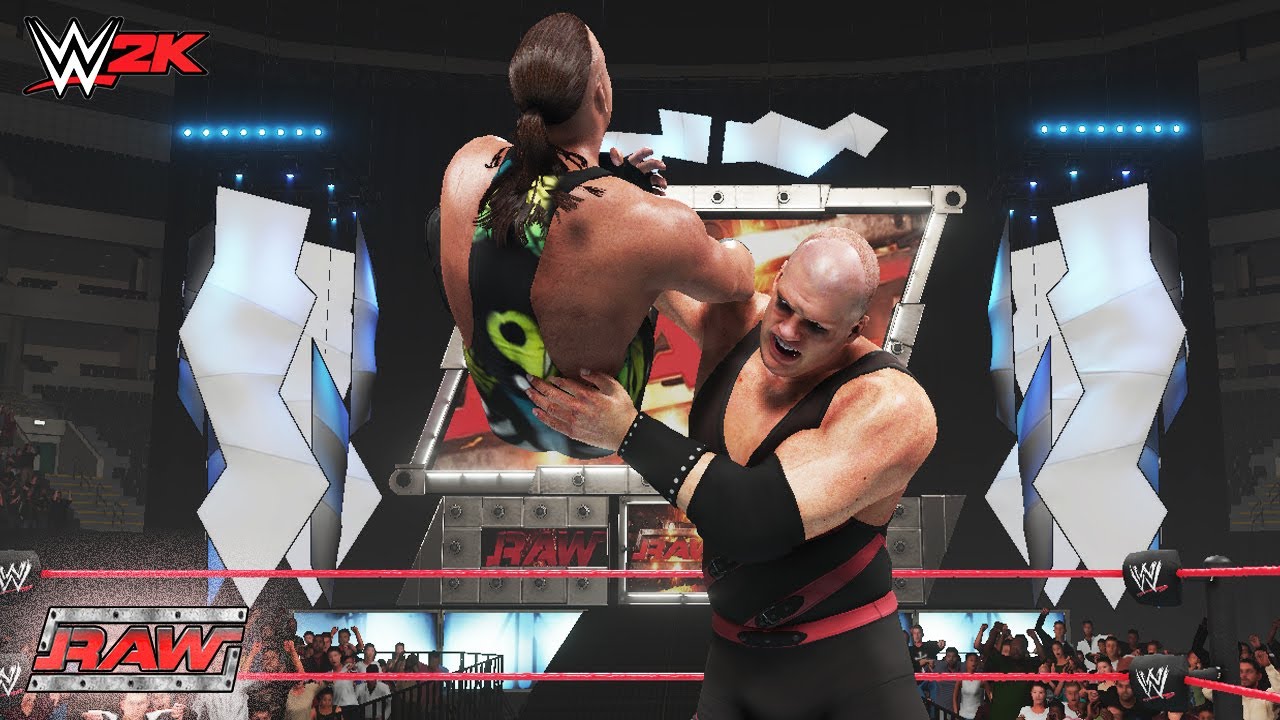 WWE 2K : Kane (Unmasked) vs Rob Van Dam | Raw'03 | WWE 2K19 | Mods