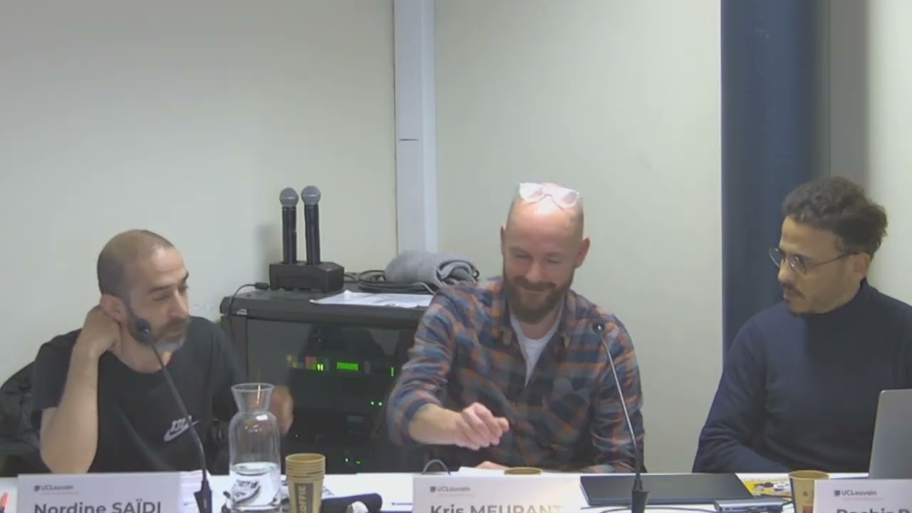 Nordine Saïdi, Kris Meurant, Bachir Barrou — Table ronde matinée : colloque violences policières