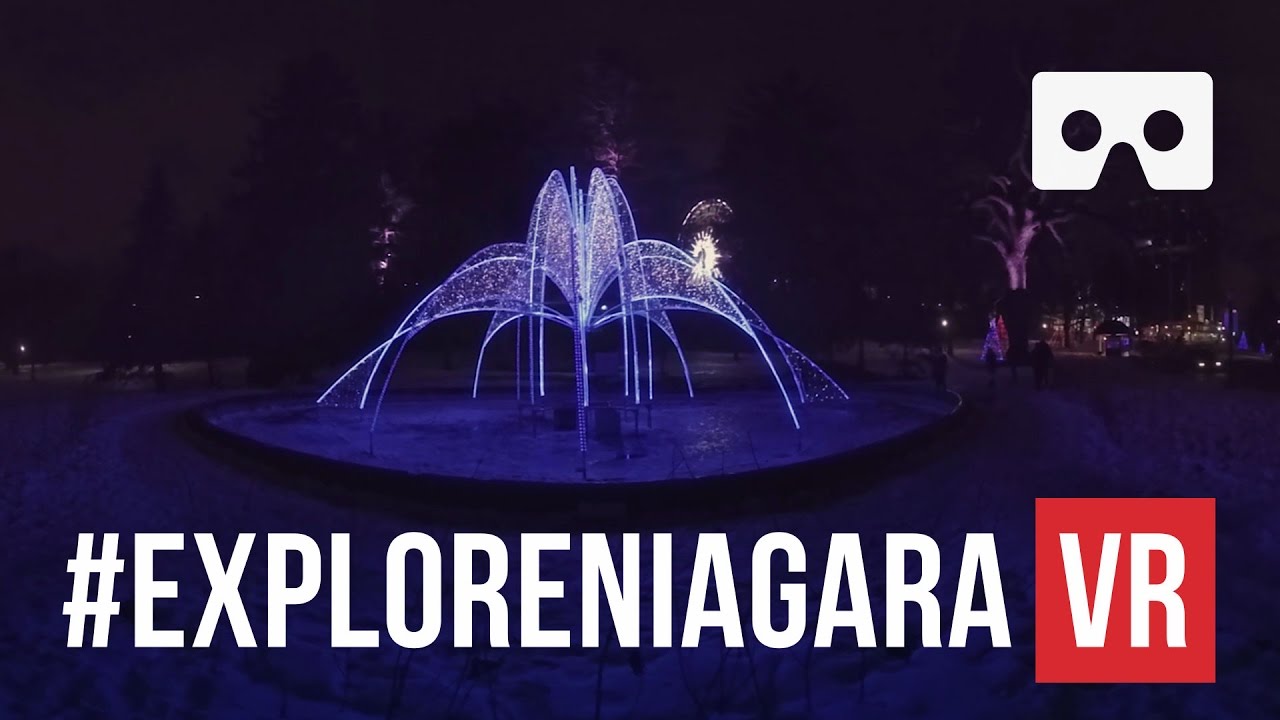 Winter Festival of Lights - Niagara Falls Canada - #NFTVR
