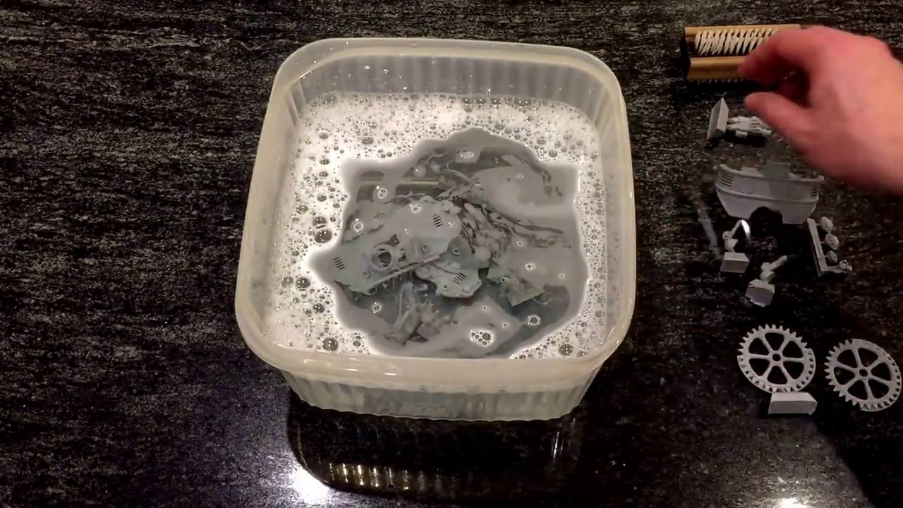 How-to viewer request video: washing resin Forge World components before assembly