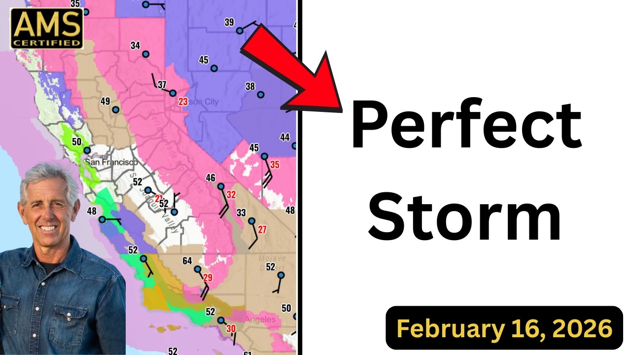 The Perfect Storm: California Gets Much-Needed Snowfall and Beneficial Rain