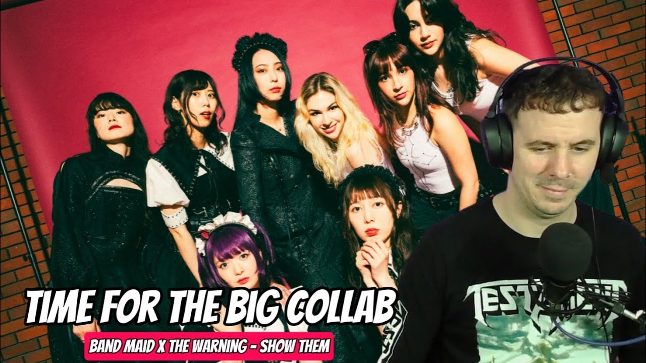 BAND-MAID × The Warning – SHOW THEM | First Time Reaction ⚡🔥