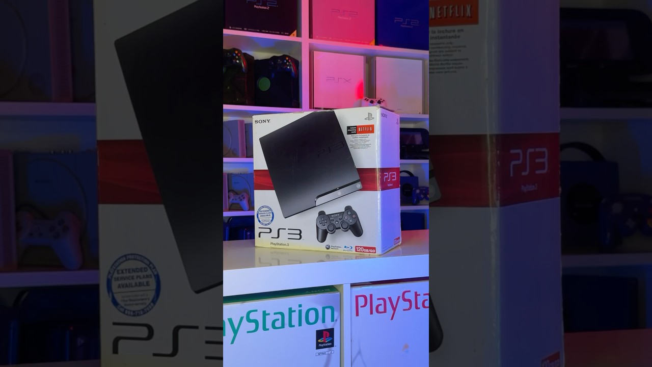 Unpacking Sony PlayStation 3 Slim 📦 #asmr #sony #playstation #gaming #unboxing #unpacking #ps3