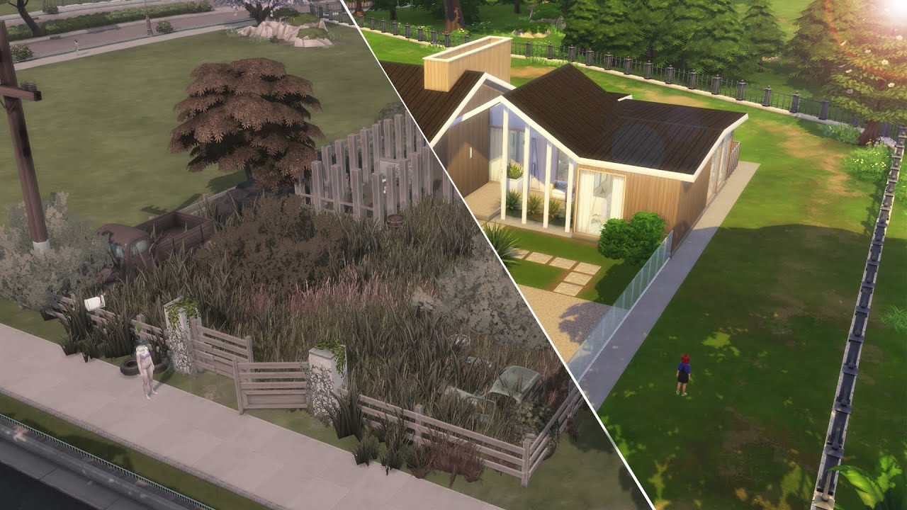 Essa casa só precisava TERMINAR e ficou LINDÍSSIMA! │ Sims a Obra Terreno