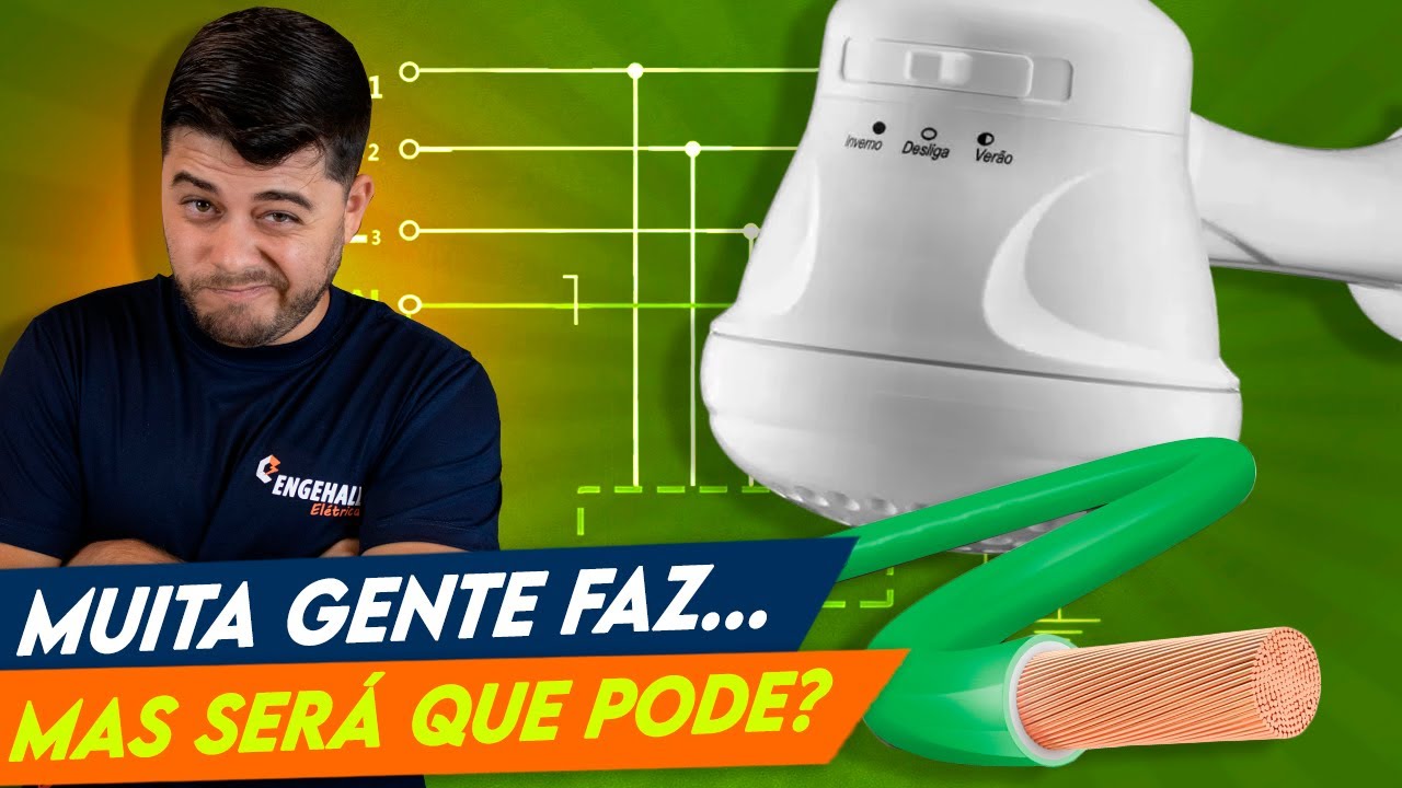 Posso fazer um ATERRAMENTO individual só pro meu CHUVEIRO? 🚿🤔