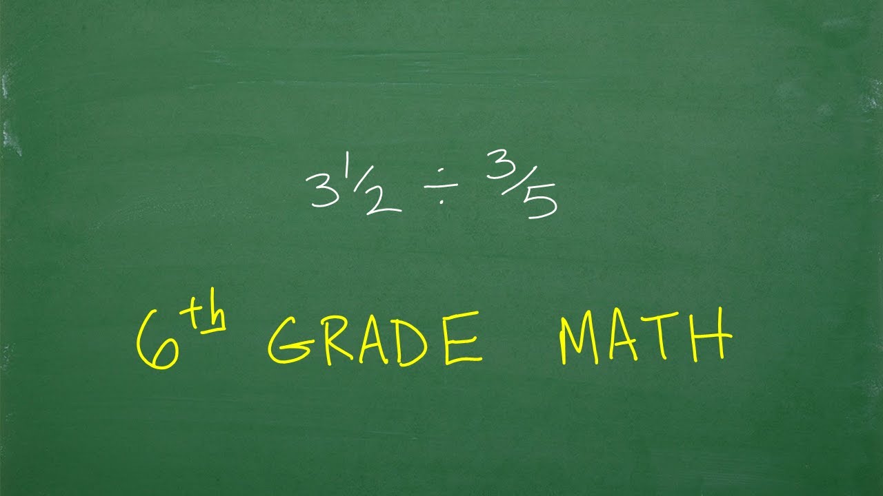 How to Divide Fractions &ndash; 6th Grade Math