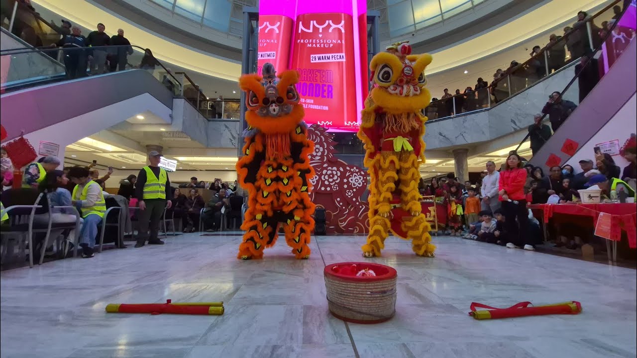 Lion Dance By Chung Ching | CNY 2026 | Brent Cross Shopping Centre, London