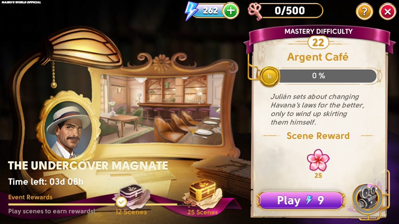June's Journey Secrets 35 Scene 22 Argent Café Silhouette Mode 4K ULTRA HD