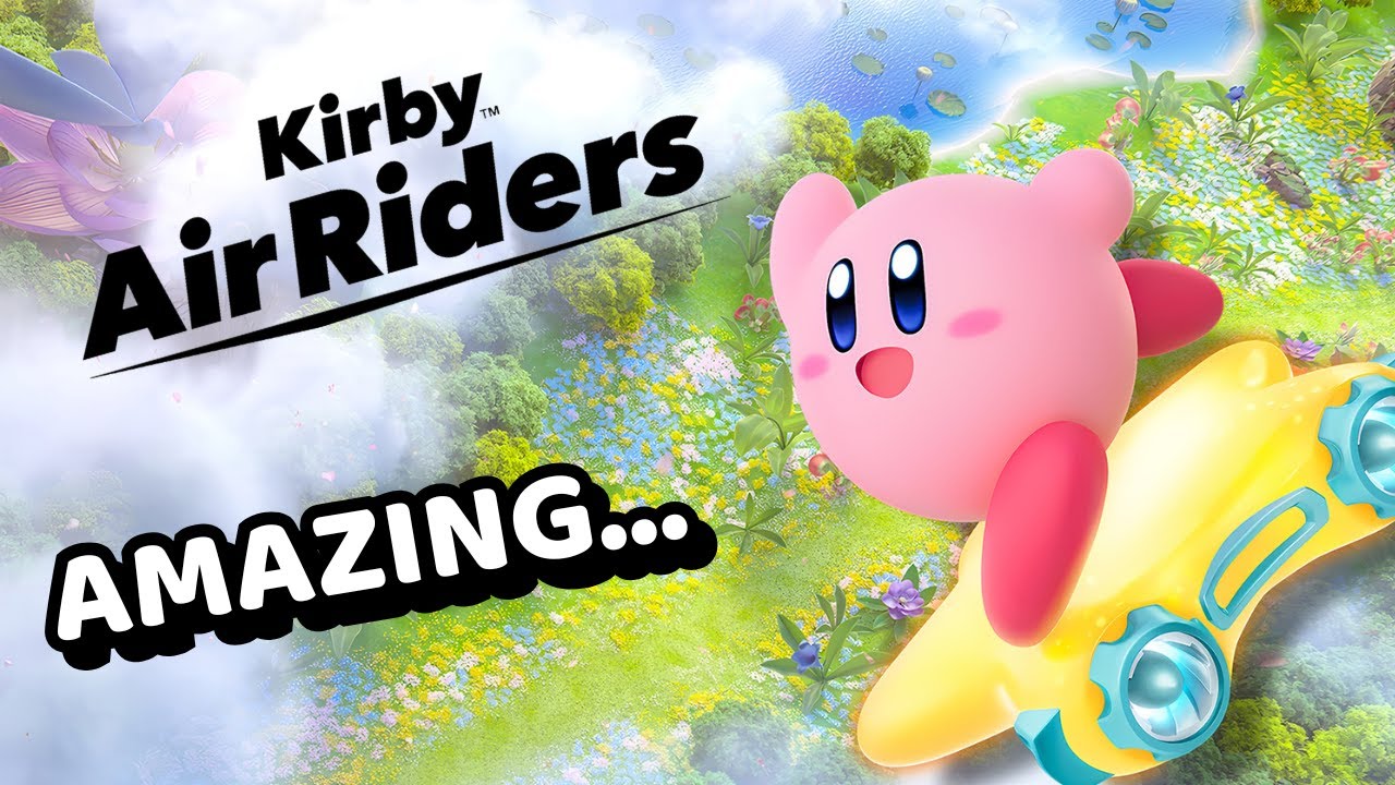 Kirby Air Riders — это УДИВИТЕЛЬНО