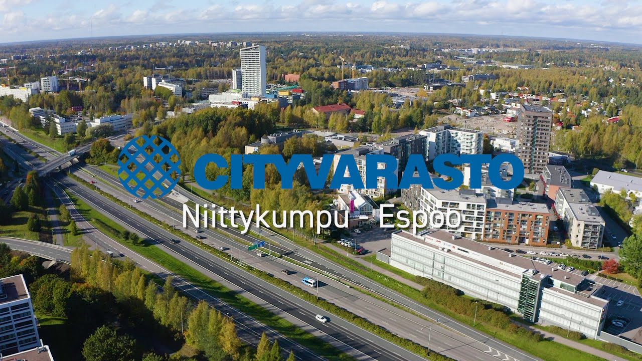 Cityvarasto Espoo Niittykumpu - Katso ohjevideo varastolla kulkemiseen!
