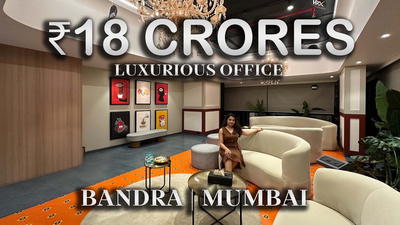 Touring a luxurious & Inspiring office space at Waterfield road, Bandra | SALE 18 CR ✨