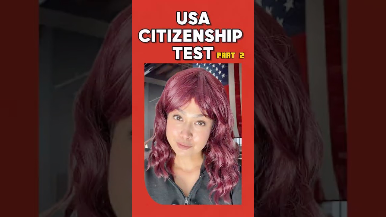 USA 🇺🇸 Citizenship Test - Part 2