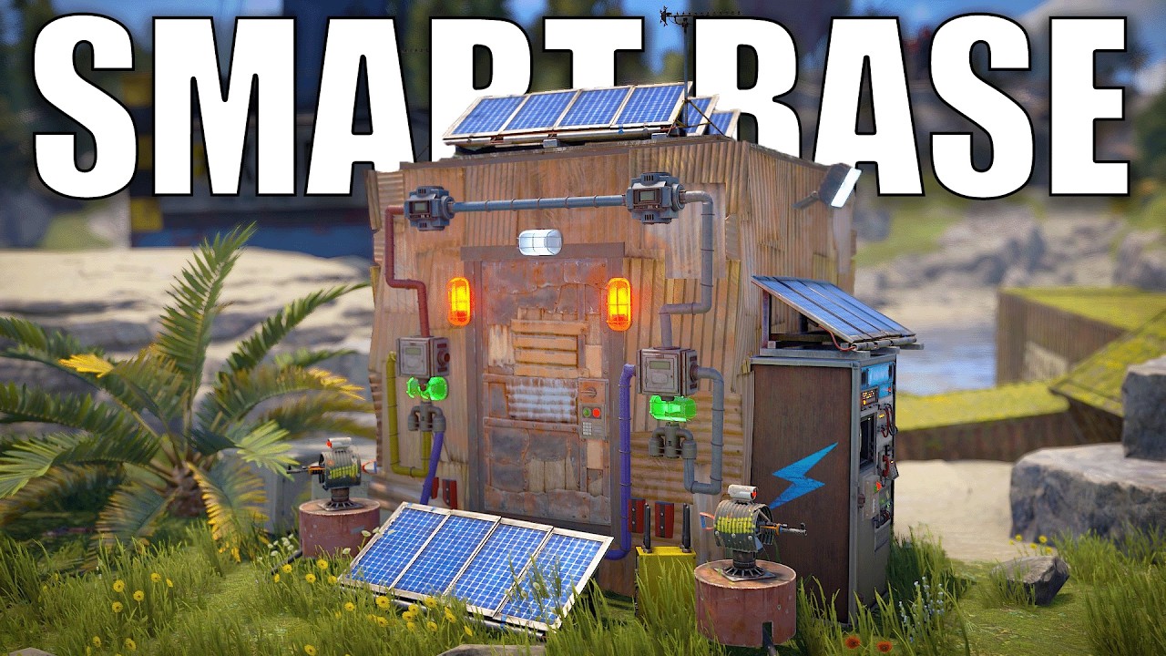 I built an automated smart base in rust...