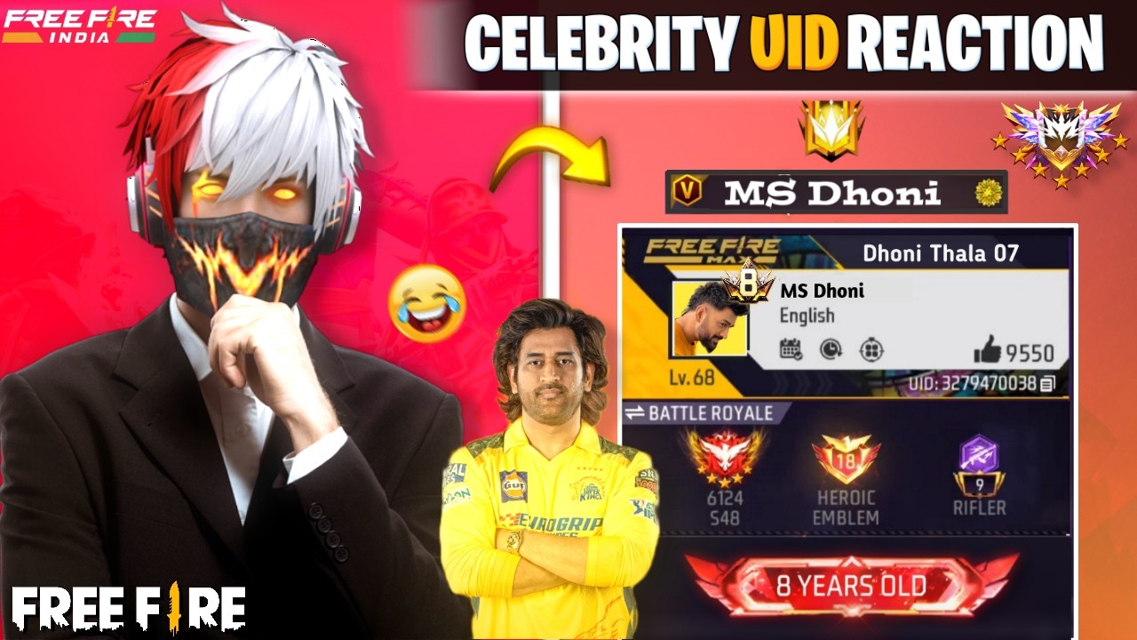 I Tried To Find Celebrities ID's In Free Fire 🤯💀