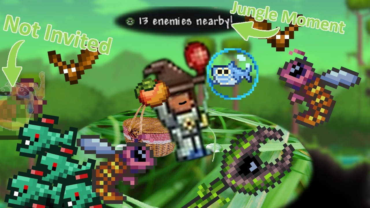 Terraria - Touching Some Jungle Grass - pt3