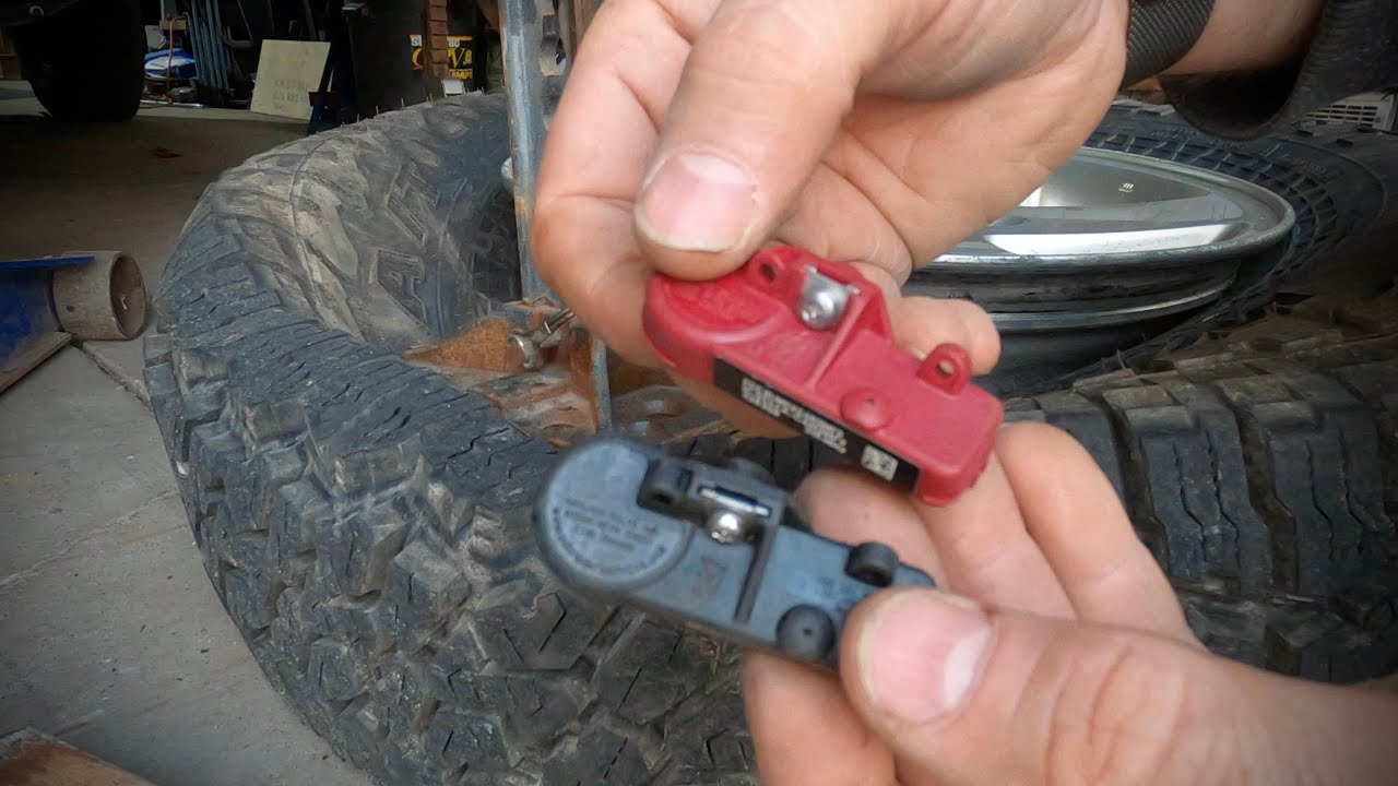 Замена датчика давления в шинах TPMS в домашних условиях