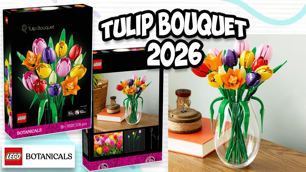 Букет тюльпанов 🌷 LEGO Botanicals (#11501) Новинка 2026 года
