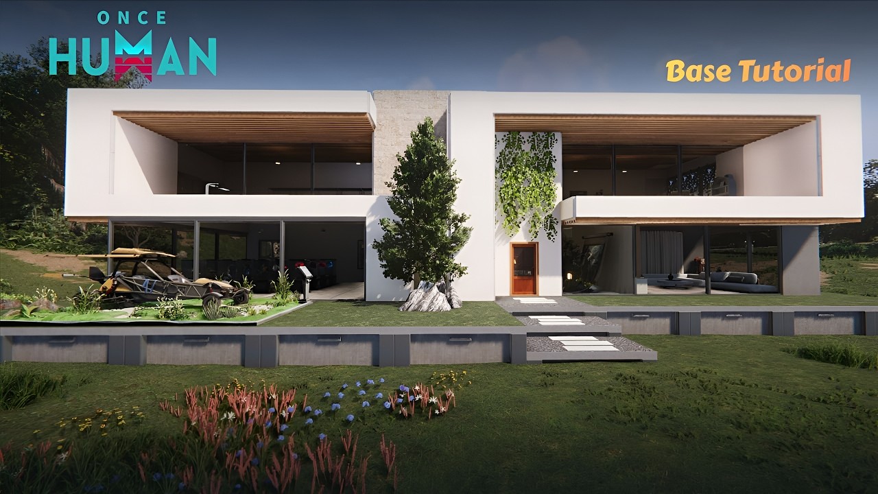 Once Human Modern House Tutorial