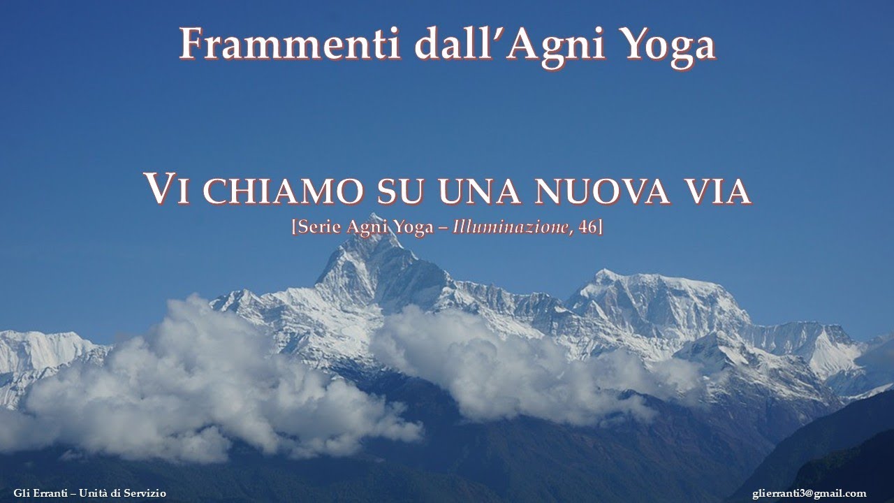 Vi chiamo su una nuova via