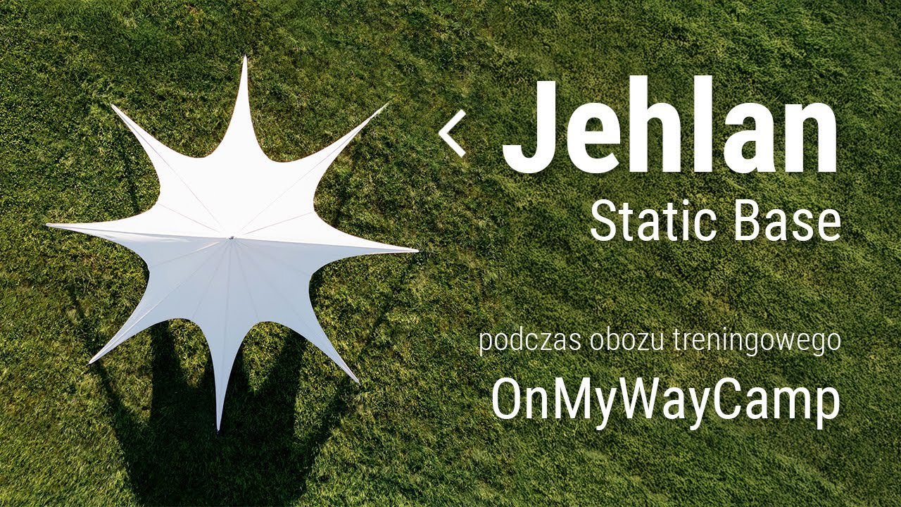 Namiot gwiazda podczas obozu treningowego dla kobiet OnMyWayCamp