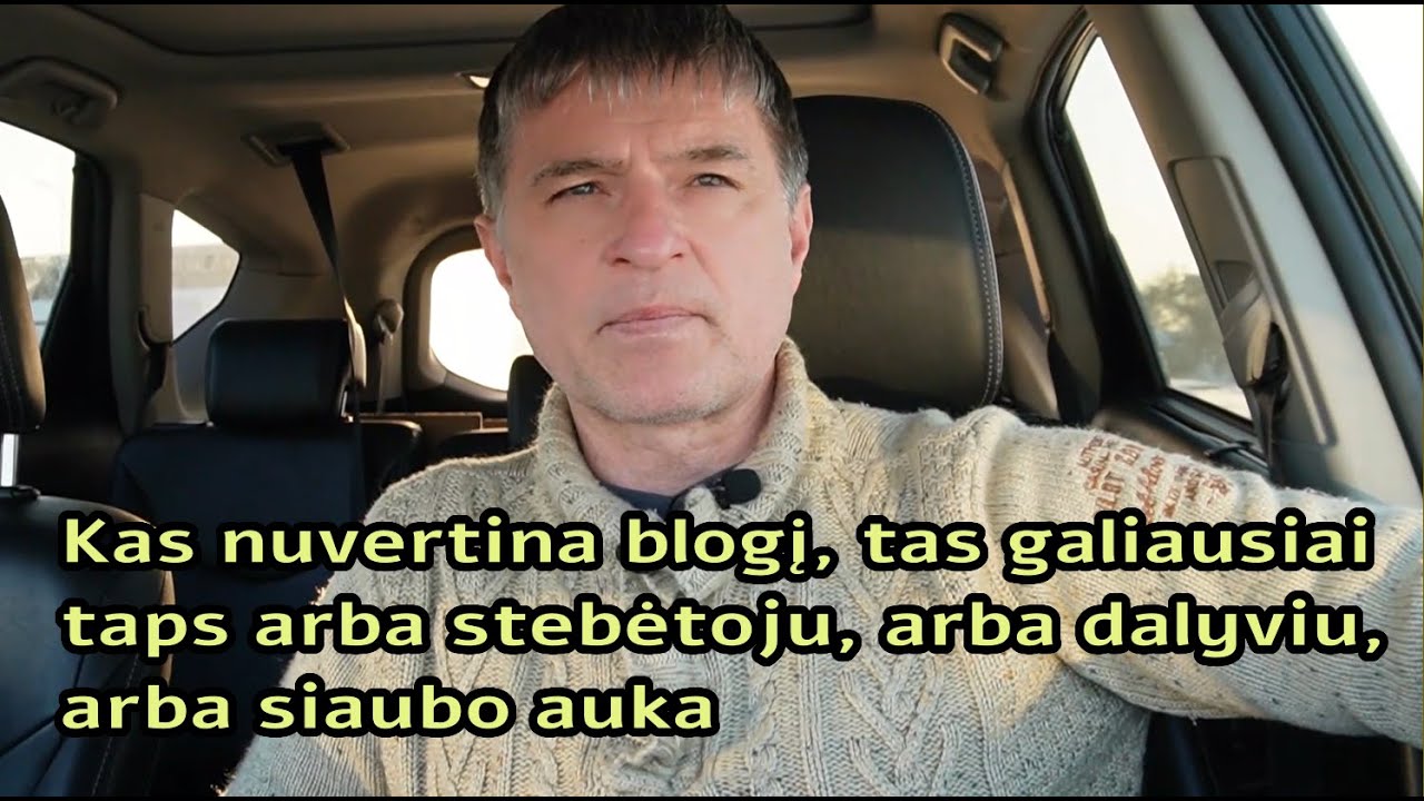 Dauguma žmonių yra įtaigūs, ignoruoja savo pačių nuojautas, priima ,,eksperto