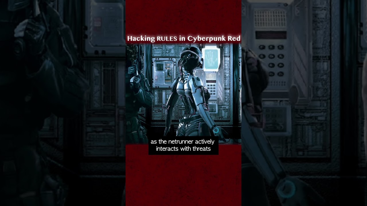 Hacking in Cyberpunk Red is dope #short #cyberpunk #cyberpunkred